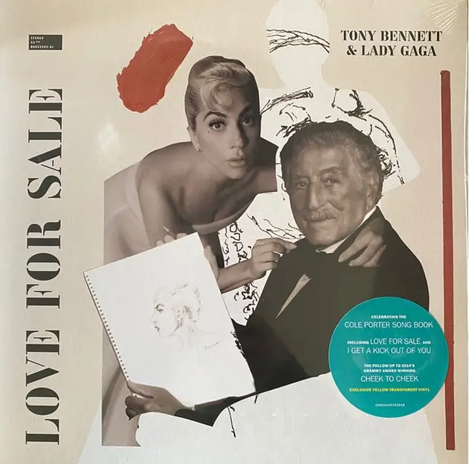 Tony Bennett & Lady Gaga – Love For Sale (Yellow Vinyl)