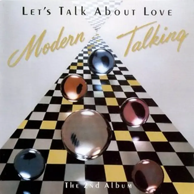 Modern Talking – Let's Talk About Love - The 2nd Album (Limited, Numbered Edition, Reissue, Stereo, 180 grams, Translucent Blue Vinyl)