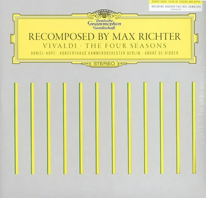 Max Richter – Recomposed By Max Richter: Vivaldi  The Four Seasons (2LP,  Gatefold, Reissue Vinyl)