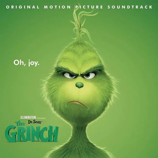 Dr. Seuss' The Grinch (Original Motion Picture Soundtrack) (LP, Album, Repress, Vinyl)