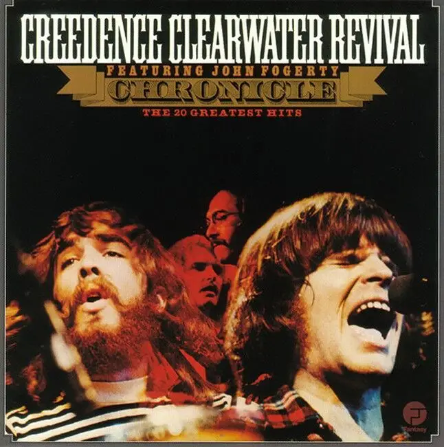 Creedence Clearwater Revival Featuring John Fogerty – Chronicle - The 20 Greatest Hits (2LP, Compilation, Reissue, Purple Labels Vinyl)