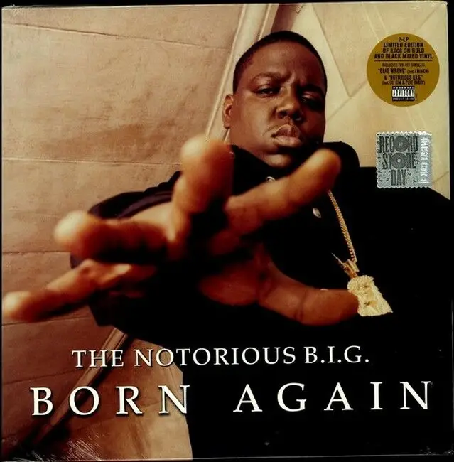 The Notorious B.I.G. – Born Again (Limited Edition, Gold & Black Marbled)