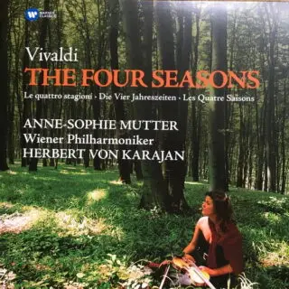 Vivaldi - Anne-Sophie Mutter, Wiener Philharmoniker, Herbert von Karajan – The Four Seasons / Le Quattro Stagioni / Die Vier Jahreszeiten / Les Quatre Saisons (Vinyl)