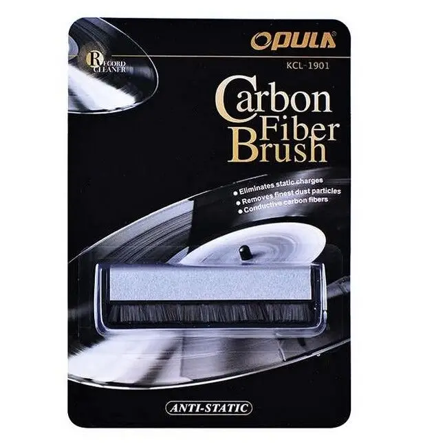 Антистатична щітка для вінілу Opula Carbon Fiber Brush