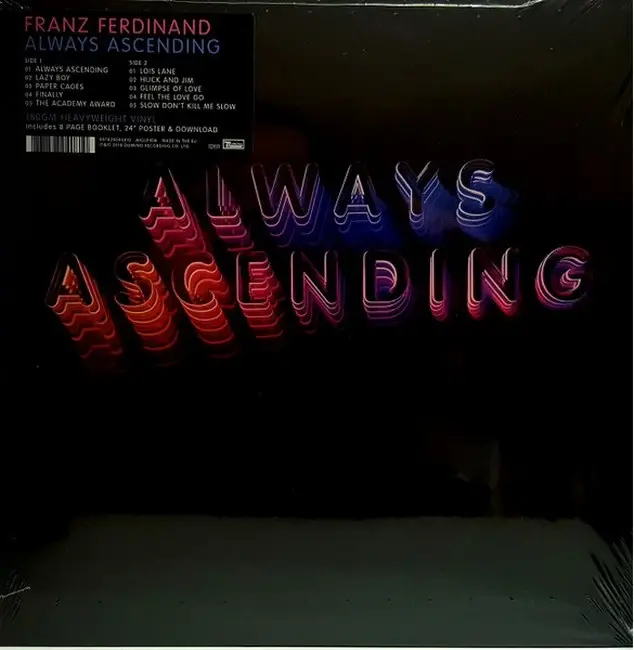 Franz Ferdinand – Always Ascending (LP, Album, 180g, Vinyl)