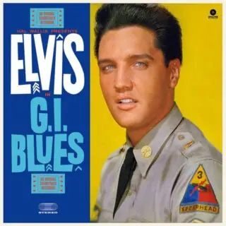 Elvis Presley – G. I. Blues (LP, Album, Limited Edition, Reissue, Stereo, Blue Vinyl)